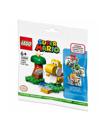 LEGO 30509 Super Mario Yellow Yoshi's Fruit Tree Construction Toy (Expansion Set)