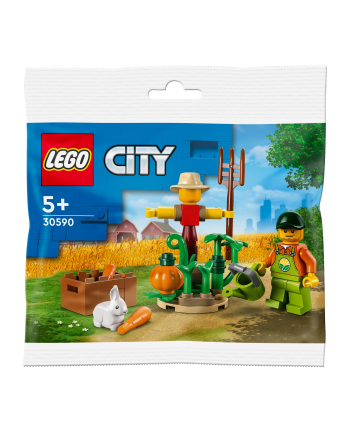 LEGO 30590 City Farm Garden with Scarecrow Construction Toy
