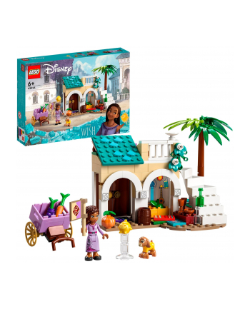 LEGO 43223 Disney Wish Asha in the City of Rosas, construction toy