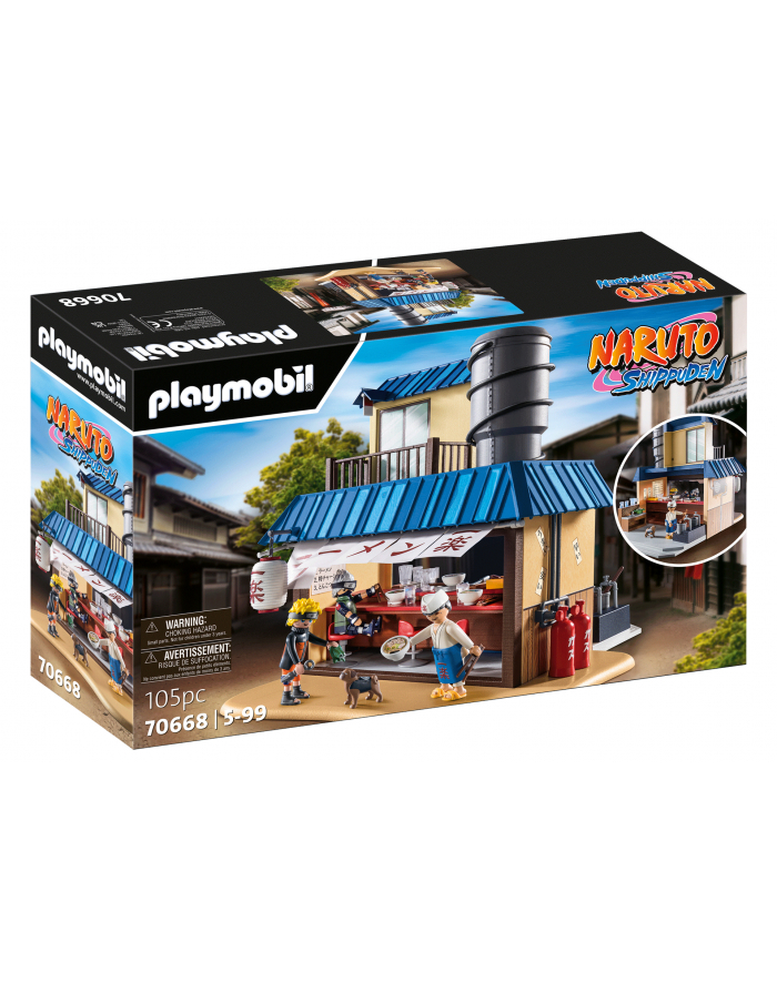 PLAYMOBIL 70668 Naruto Shippuden Ichiraku Ramen Shop, construction toy główny