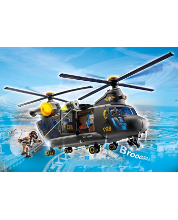 PLAYMOBIL 71149 City Action SWAT Rescue Helicopter Construction Toy