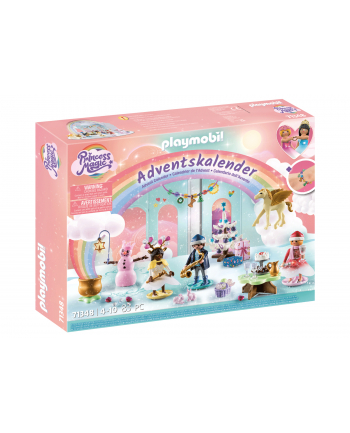 PLAYMOBIL 71348 Princess Magic Advent Calendar Christmas under the Rainbow, construction toy