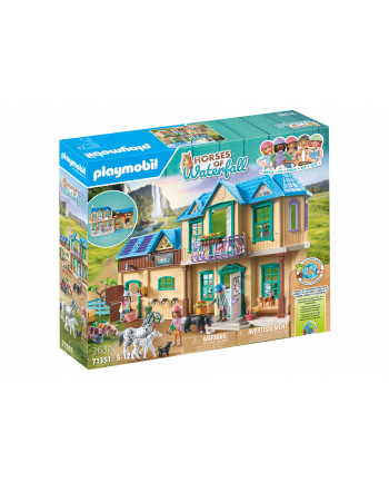 PLAYMOBIL 71351 Horses of Waterfall - Waterfall Ranch, construction toy