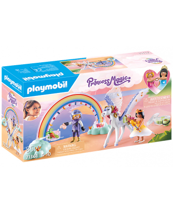 PLAYMOBIL 71361 Princess Magic Celestial Pegasus with Rainbow, construction toy