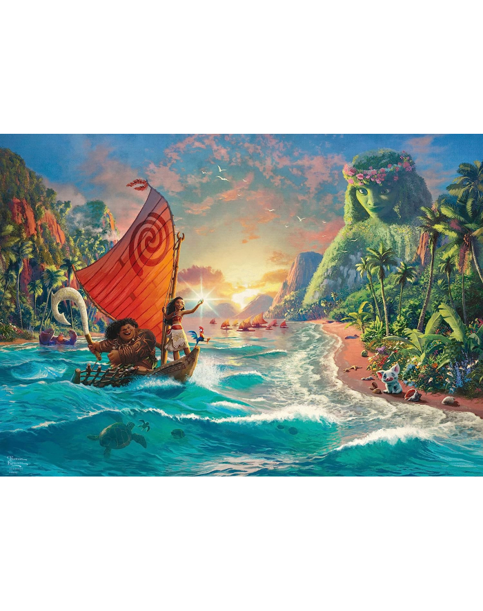 Schmidt Spiele Thomas Kinkade Studios: Moana - Moana, Jigsaw Puzzle (1000 pieces) główny