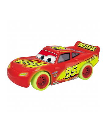 dickie Jada Toys RC Cars Glow Racers - Lightning McQueen (14 cm, 27 MHz)