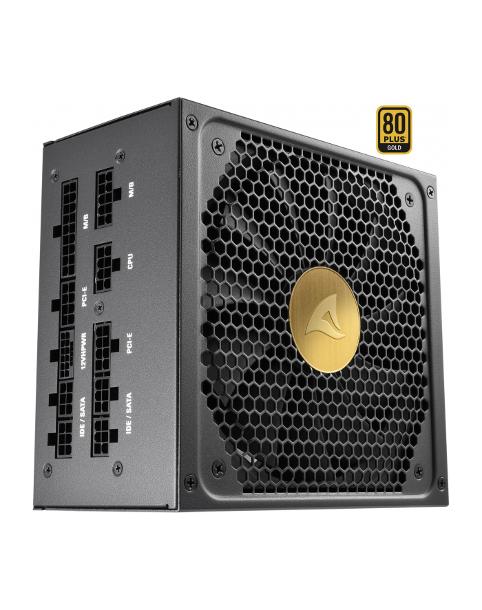 Sharkoon REBEL P30 Gold 850W ATX3.0, PC power supply (Kolor: CZARNY, 1x 12VHPWR, 4x PCIe, cable management, 850 watts) główny