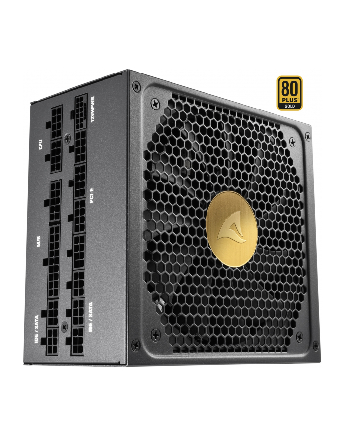 Sharkoon REBEL P30 Gold 1300W ATX3.0, PC power supply (Kolor: CZARNY, 1x 12VHPWR, 8x PCIe, cable management, 1300 watts) główny