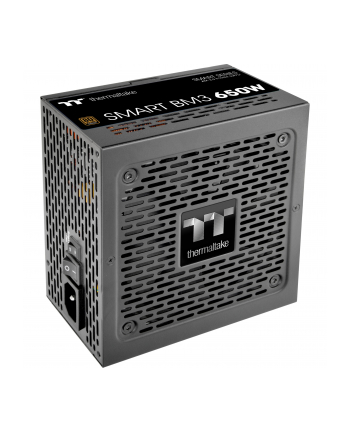 Thermaltake SMART BM3 650W, PC power supply (Kolor: CZARNY, 1x 12VHPWR, 4x PCIe, cable management, 650 watts)