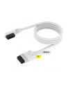 Corsair iCUE LINK slim cable, 600mm, 90 angled (Kolor: BIAŁY, 1 piece) - nr 1