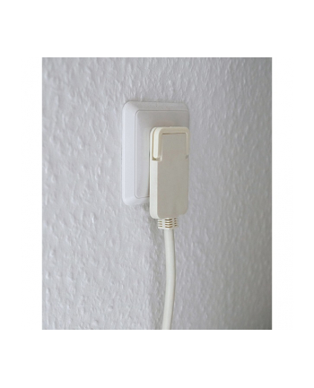 Brennenstuhl extension cable, 1x angled flat plug (Kolor: BIAŁY, 10 meters) nr 2