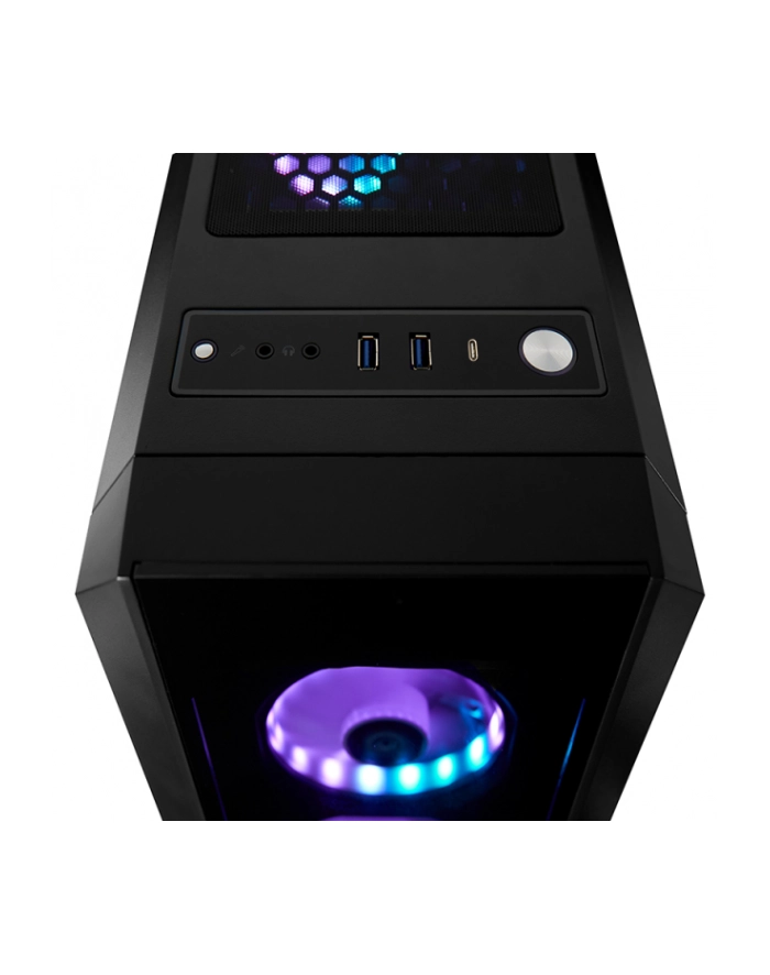 Chieftec Scorpion III, tower case (Kolor: CZARNY, tempered glass) główny
