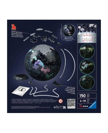 Ravensburger 3D Puzzle Glow In The Dark Star Globe nr 2