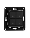 Shelly Wall Switch 4, push button (Kolor: CZARNY) - nr 7