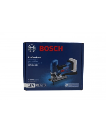 bosch powertools Bosch cordless jigsaw GST 18V-125 S Professional solo (blue/Kolor: CZARNY, without battery and charger) nr 1