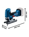 bosch powertools Bosch cordless jigsaw GST 18V-125 S Professional solo (blue/Kolor: CZARNY, without battery and charger) - nr 6