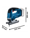 bosch powertools Bosch cordless jigsaw GST 18V-125 B Professional solo, 18 volts (blue/Kolor: CZARNY, without battery and charger, in L-BOXX) - nr 14