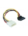 Kabel SATA zasilający MOLEX( M)->SATA(F) 12CM - nr 5