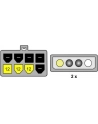 KABEL ROZDZEIELACZ ZASIL . 2xHDD/1xPCI EXP. 8PIN - nr 22