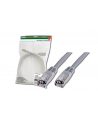 Patch cord kat.5e FTP, CU, AWG 26/7, szary 2m - nr 4