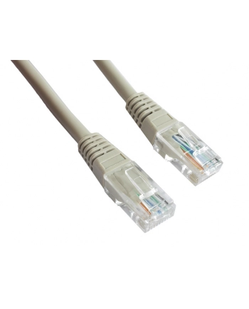 Patch cord kat.5e osłonka zalewana 0.5M szary