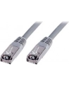 Patch cord kat.6 S-FTP, CU, AWG 26/7, szary 5m - nr 5