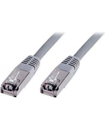 Patch cord kat.6 S-FTP, CU, AWG 26/7, szary 5m
