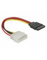Kabel SATA zasilający MOLEX( M)->SATA(F) 12CM - nr 30