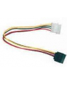 Kabel SATA zasilający MOLEX( M)->SATA(F) 12CM - nr 3