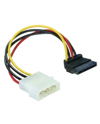 Kabel SATA zasilający MOLEX( M)->SATA(F) 12CM