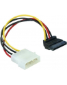 Kabel SATA zasilający MOLEX( M)->SATA(F) 12CM - nr 21