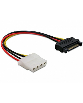 KABEL SATA ZASILAJACY(M) ->MOLEX(F) 12CM