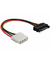 KABEL SATA ZASILAJACY(M) ->MOLEX(F) 12CM - nr 21