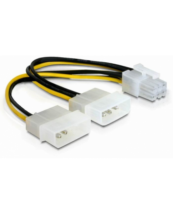 Kabel rozdzielacz zasil. 2xHDD/1xPCI EXP. 6PIN nr 2