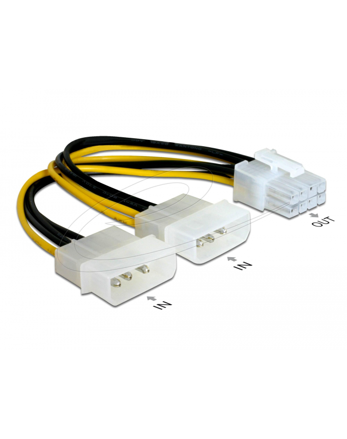KABEL ROZDZEIELACZ ZASIL . 2xHDD/1xPCI EXP. 8PIN główny