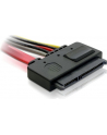 Przedłużacz SATA SLIMLINE 7PIN+ZASIL. 15PIN 20CM - nr 17