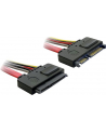 Przedłużacz SATA SLIMLINE 7PIN+ZASIL. 15PIN 20CM - nr 18