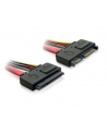 Przedłużacz SATA SLIMLINE 7PIN+ZASIL. 15PIN 20CM - nr 3