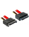 Przedłużacz SATA SLIMLINE+ZASILANIE (M/F) 30CM - nr 9