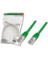 Patch cord kat.5e UTP, CU, AWG 26/7, zielony 0,5m - nr 10