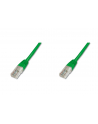 Patch cord kat.5e UTP, CU, AWG 26/7, zielony 0,5m - nr 14