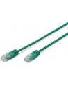 Patch cord kat.5e UTP, CU, AWG 26/7, zielony 0,5m - nr 19