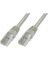 Patch cord kat.5e UTP, CU, AWG 26/7, szary 1m - nr 17