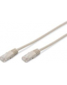 Patch cord kat.5e UTP, CU, AWG 26/7, szary 1m - nr 18