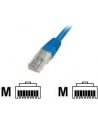 Patch cord kat.5e UTP, CU, AWG 26/7, niebieski 3m - nr 13