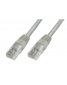 Patch cord kat.5e UTP, CU, AWG 26/7, szary 10m - nr 12