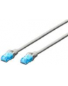 Patch cord kat.5e UTP, CU, AWG 26/7, Ecoline, szary 20m - nr 19