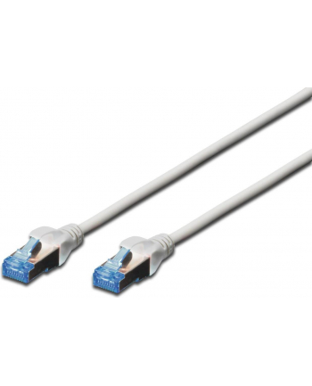 Patch cord kat.5e FTP, CU, AWG 26/7, szary 3m