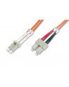 Patch cord światłowodowy FO MM 50/125 OM2 LC-SC 2m - nr 8