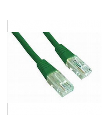 Patch cord kat.5e osłonka zalewana 0.5M zielony nr 1